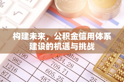 土默特左旗构建未来，公积金信用体系建设的机遇与挑战